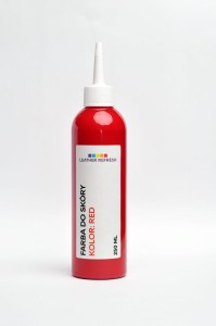 Farba do skóry RED 250ml